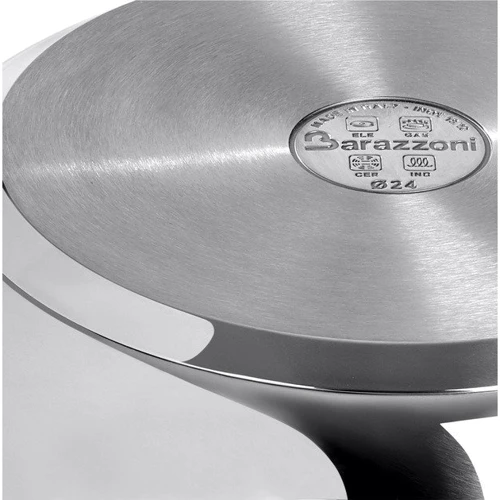 Сковорода Barazzoni Wok з кришкою та решіткою 28 см (42500972800): Діаметр, см 28