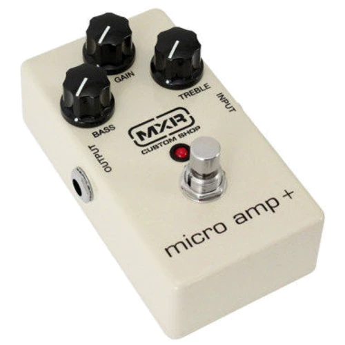 Педаль гитарных эффектов Педаль эффектов DUNLOP M233 MXR MICRO AMP+ STANDARD: Назначение Для электрогитары