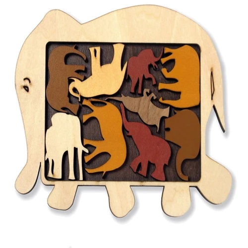 Constantin puzzle Elephant parade Парад слонов