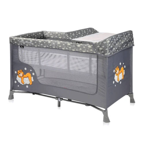 Манеж Lorelli SR 2L (grey clouds)