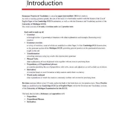 Grammar & Vocabulary Practice 2nd Edition Upper-Intermediate/B2: Student's Book: Кількість сторінок 168