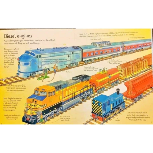 See inside: Trains: Производитель Usborne Publishing Ltd