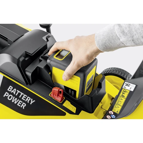 Газонокосилка Karcher LMO 36-40 Battery Set (1.444-450.0): Материал корпуса Пластик