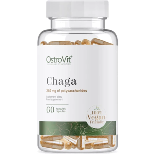 OstroVit Chaga Экстракт гриба чаги 60 капсул