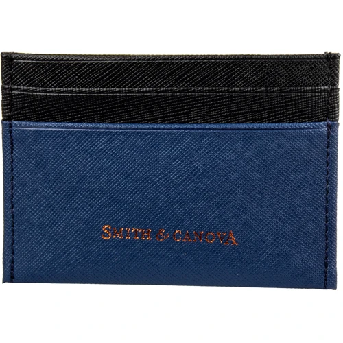 Чоловік Картхолдер Smith & Canova синій (FUL26827-navy-black)