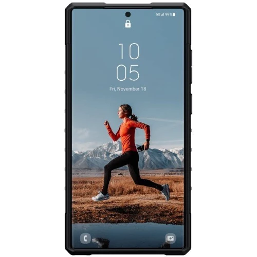 Аксессуар для смартфона Urban Armor Gear UAG Plasma Ash (214138113131) for Samsung S918 Galaxy S23 Ultra: Материал поликарбонат и термополиуретан
