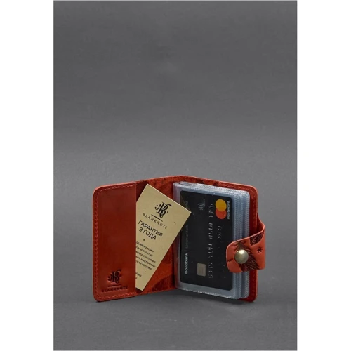 Картхолдер BlankNote Crazy Horse коралловый (BN-KK-7-1-coral-pero): Тип Картхолдеры