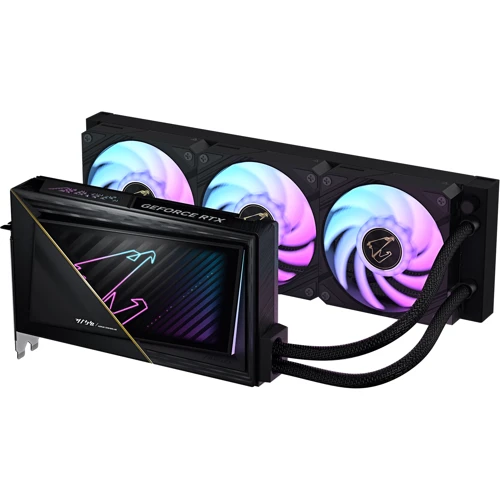 Видеокарта GIGABYTE GeForce RTX 5090 32GB AORUS XTREME WATERFORCE (GV-N5090AORUSX W-32GD) UA