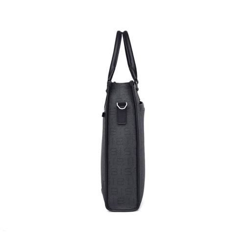 Сумка для ноутбука Bison Denim 15.6" Black (N20241-3H): Матеріал полиэстер