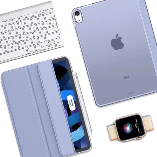 Аксесуар для iPad BeCover Case Book Tri Fold Hard Purple для iPad Air 2020/iPad Air 2022 (706862): Тип аксесуара чехол