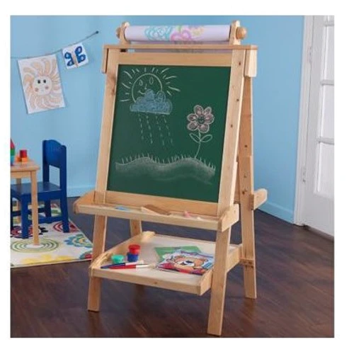 Доска для рисования KidKraft Deluxe Wooden Easel - Natural (62005)