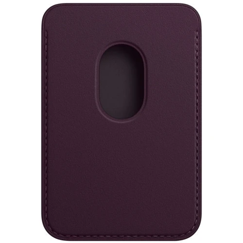 Чехол для iPhone Apple Leather Wallet with MagSafe Dark Cherry (MM0T3): Тип чехла чехол-кошелек