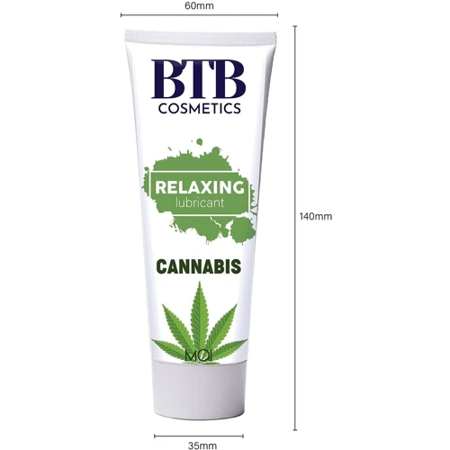 Лубрикант на водной основе MAI BTB Flavored Cannabis (100 мл)