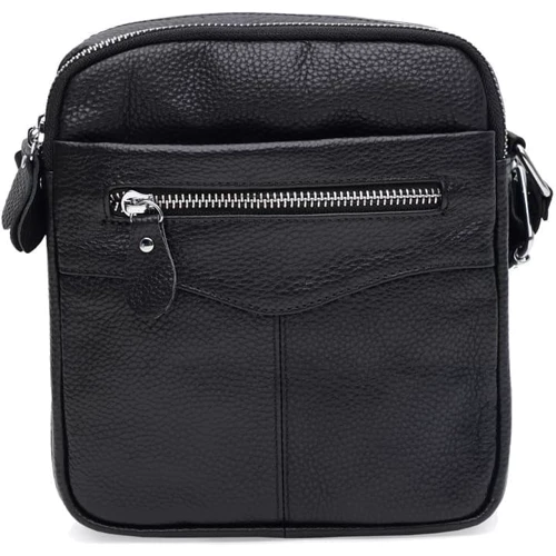 Мужская сумка через плечо Keizer черная (K11183bl-black): Пол Мужской