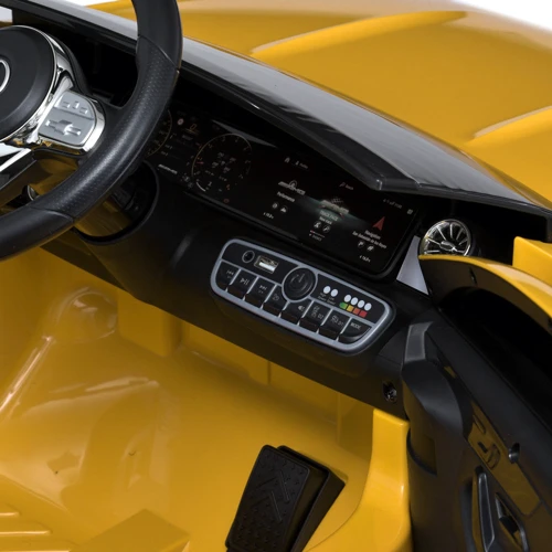 Детский электромобиль Bambi Mercedes желтый (M 5851EBLR-6)