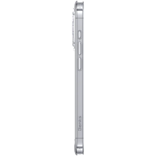 Чохол для iPhone Benks MagClap Lucent Pro Protective Case Transparent для iPhone 13 Pro Max: Матеріали поликарбонат и полиуретан