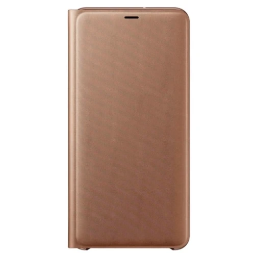 Чохол для телефона Samsung Wallet Cover Gold (EF-WA750PFEGRU) для Samsung A750 Galaxy A7 2018