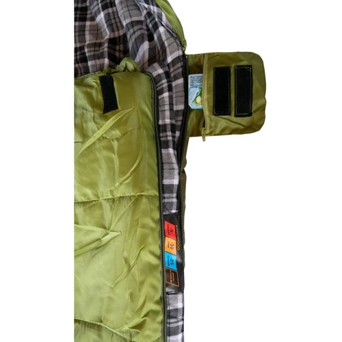 Спальный мешок Tramp Kingwood Regular R темно-оливковый/серый (TRS-053R-R) фото 9