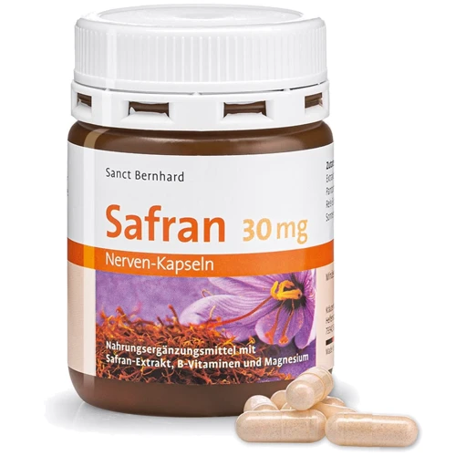 Sanct Bernhard Safran Шафран для заспокоєння 30 mg 60 капсул