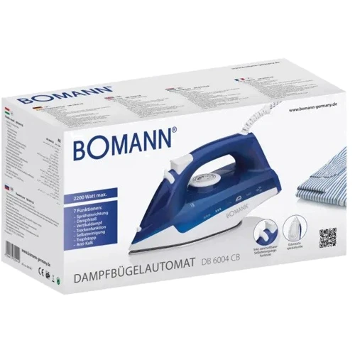 Праска Bomann DB 6004 CB: Підключення проводное