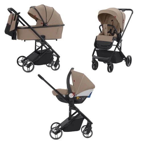 Универсальная коляска 3в1 Carrello Alfa CLR-6508 Evening Beige