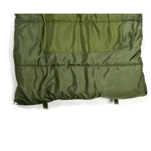 Спальний мішок Campout Beech (4/-1°C) 150 см - Right Zip Khaki (PNG 248647): Тип одеяло с капюшоном