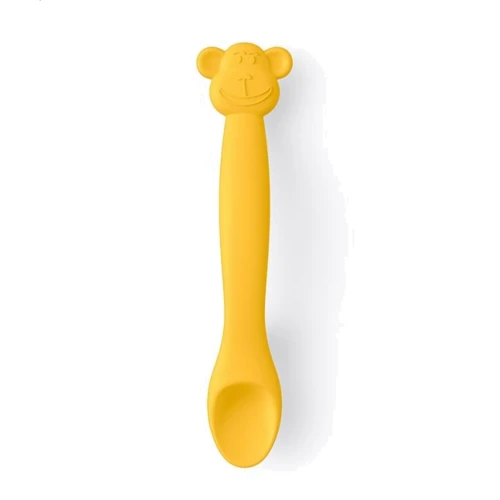 Силиконовая ложка Suavinex желтая обезьяна (401353): Тип Ложка