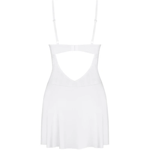 Пеньюар Obsessive Alissium chemise & thong XL/2XL