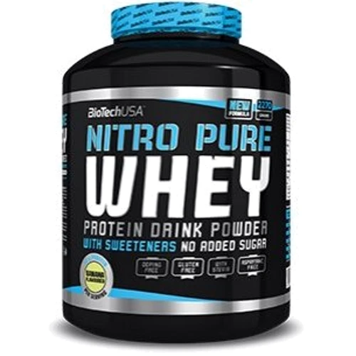 Протеин BioTechUSA Nitro Pure Whey 2270 g /81 servings/ Caramel Cappuccino