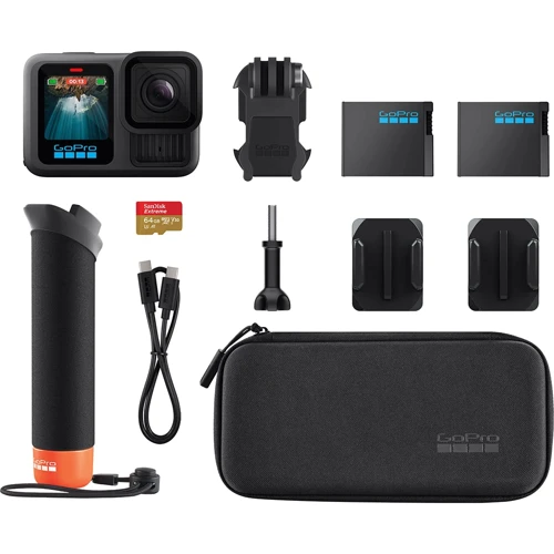 Экшн камера GoPro HERO13 Black + Enduro (3шт) + SD Card + Dual Battery Charger + Сase (CHDRB-134-RW) UA