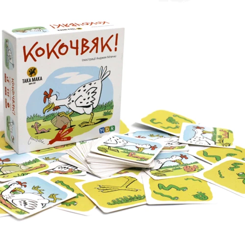 Настільна гра Кокочвяк: Виробник Така Мака