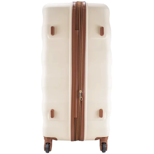 Валіза Semi Line 28" (L) Beige (T5709-3): Фактура матова, Гладка