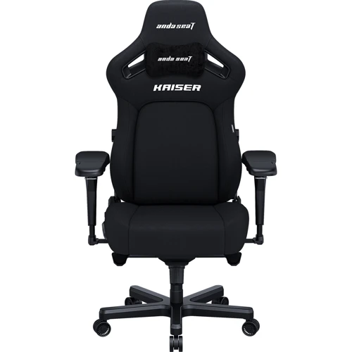 Ігрове крісло Anda Seat Kaiser 4 Size XL Black Linen Fabric (AD12YDDC-XLL-20-B-CF)