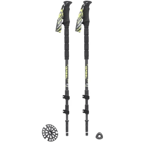 Треккинговая палка Gabel Carbon Force FLK (034.0013): Цвет черный