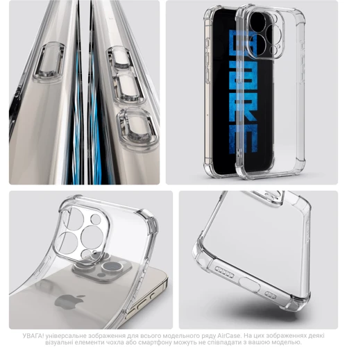 Чехол для телефонов ArmorStandart Air Force Camera cover Transparent for Tecno Spark 30C 4G (kl5) (ARM81182): Тип накладка на заднюю часть