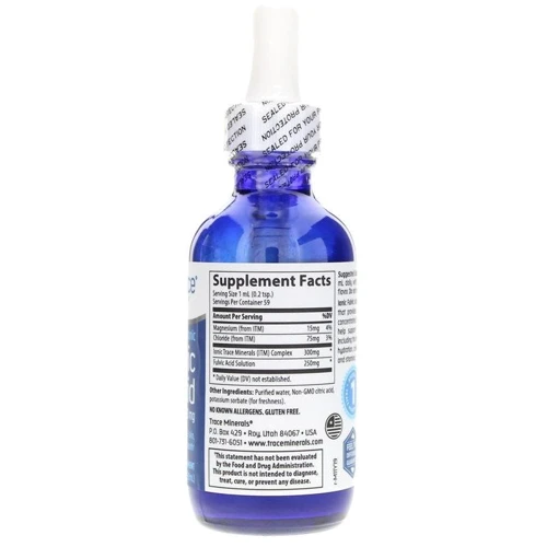 Trace Minerals Research Ionic Fulvic Acid - 250 mg 2 oz. (59 ml) (TMR-00311): Форма выпуска Жидкость