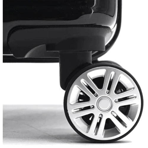 Чемодан Semi Line 24" (M) Black (T5765-2): Материал Пластик