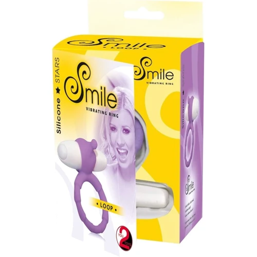 Виброкольцо Smile Loop Vibrating Ring Purple
