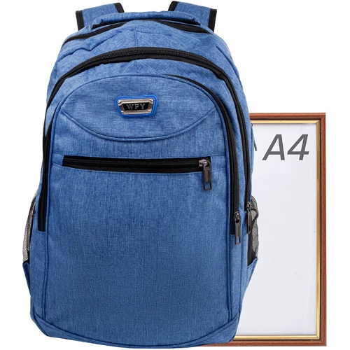 Мужской рюкзак Valiria Fashion синий (3DETAM-003-5): Фактура Матовая, Тканая