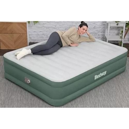 Надувной матрас Надувная велюровая кровать Bestway 203x152x46 см (69646): Количество мест 2