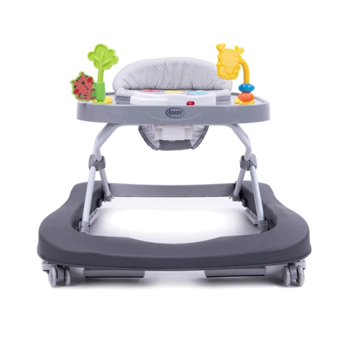 Ходунки 4Baby Walk'n Push Dark Grey (4WP01) фото 3