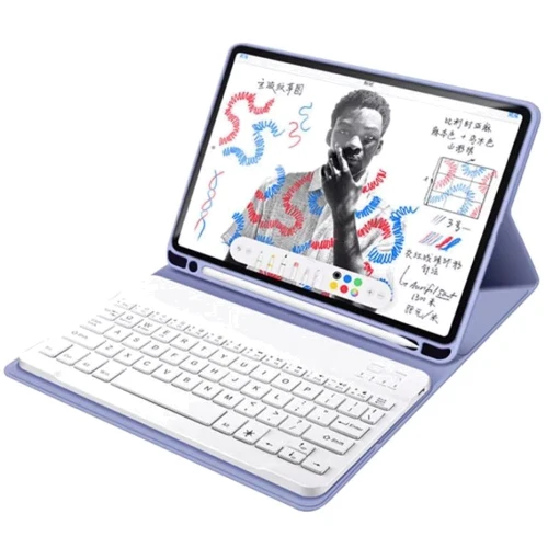 Аксессуар для iPad BeCover Case Smart Keyboard Purple for iPad Mini 6 2021 (712991) фото 9