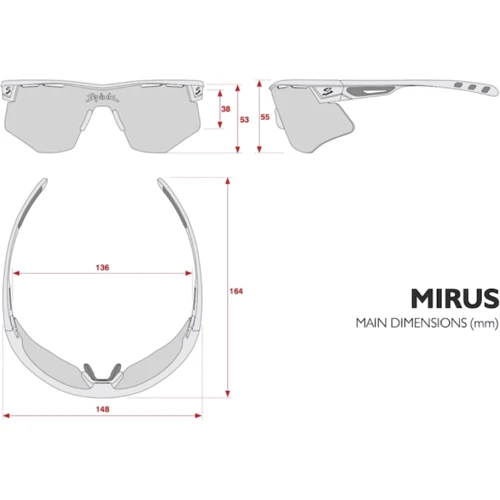 Спортивные очки Очки Spiuk Mirus фотохромные черные (GLA-72-07): Назначение Велосипедные
