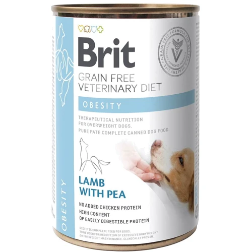 Влажный корм для собак Brit GF Veterinary Diets Dog Obesity 400 г (8595602536115)