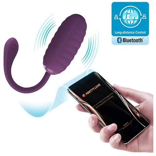 Смарт виброяйцо LYBAILE Pretty Love - Casper Mobile APP (BI-014654HP-1)