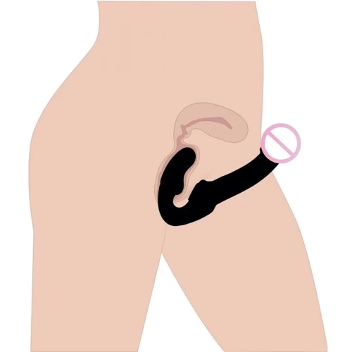 Страпон Revolver Strapless Strap On G-Spot Dildo, 25.5x3.2 см