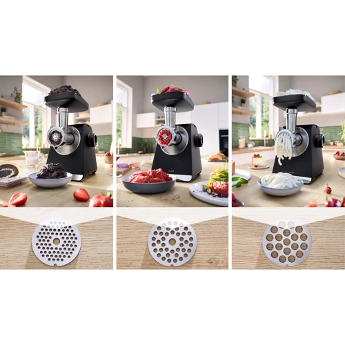 Мясорубка Bosch MultiPower Serie 6 MFWS650B: Лоток есть