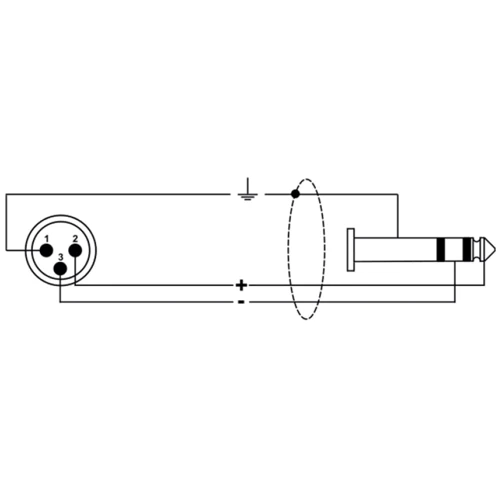 Кабель микрофонный Quik Lok Just MJS 3