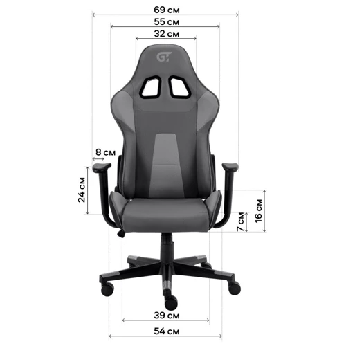 GT Racer Black/Dark Gray (X-2317) фото 2