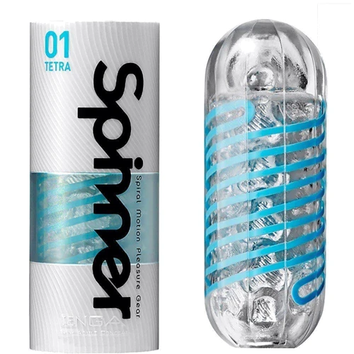 Tenga Spinner Masturbator Tetra спиральный мастурбатор, 13х4.5 см